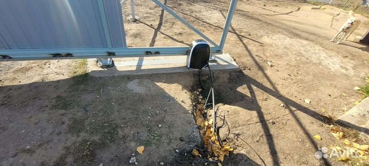 Установка автоматики на откатные ворота