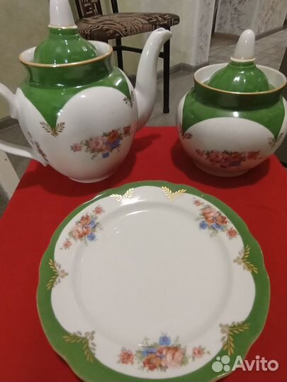 Чайно-кофейный сервиз воспоминание дулево