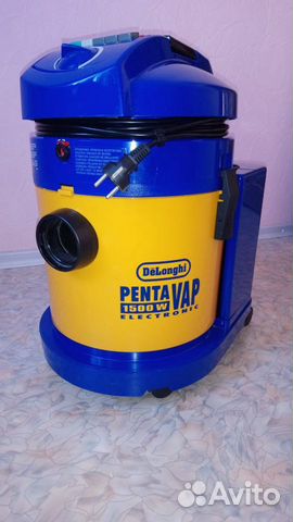 Пылесос моющий Delonghi Penta VAP 1500W купить в Абакане по низкой цене |  Товары для дома и дачи