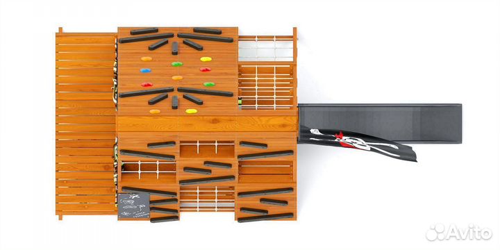 Новый детский спортивный комплекс для дачи