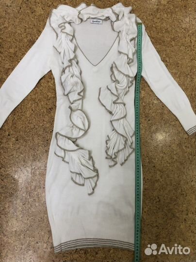 Платье белое xxs, xs, s