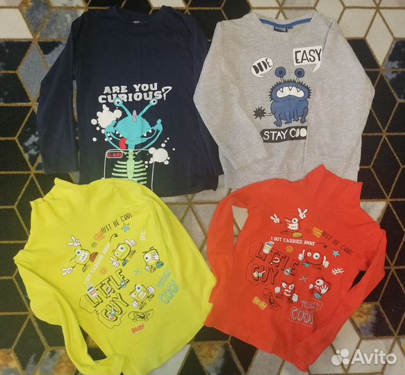 Пакет вещей для мальчика размер 122 /128