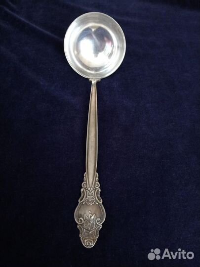 Половник Мельхиор СССР. Троянда