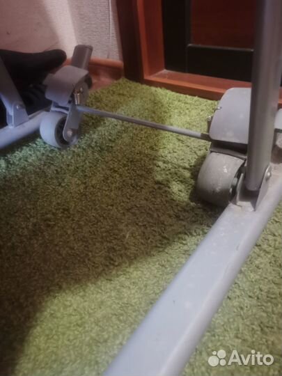 Детские санки коляска с колесами