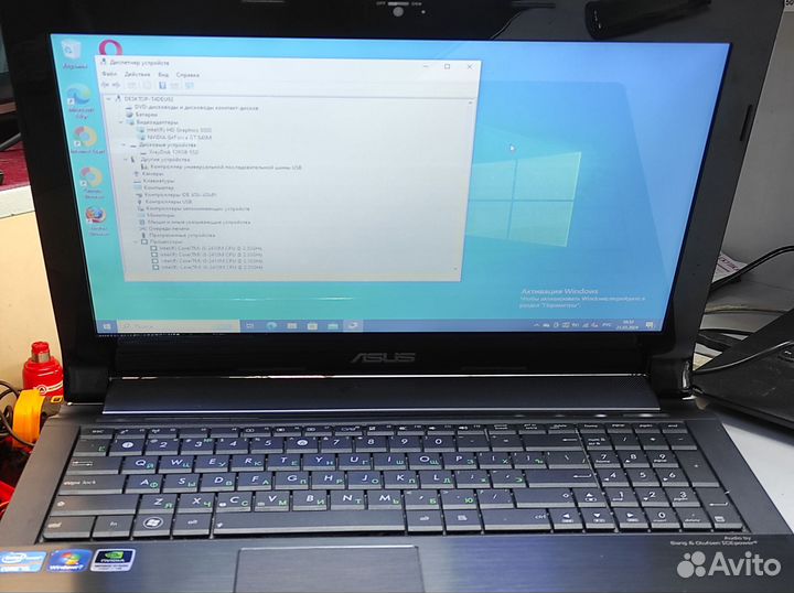 Ноутбук asus n53s