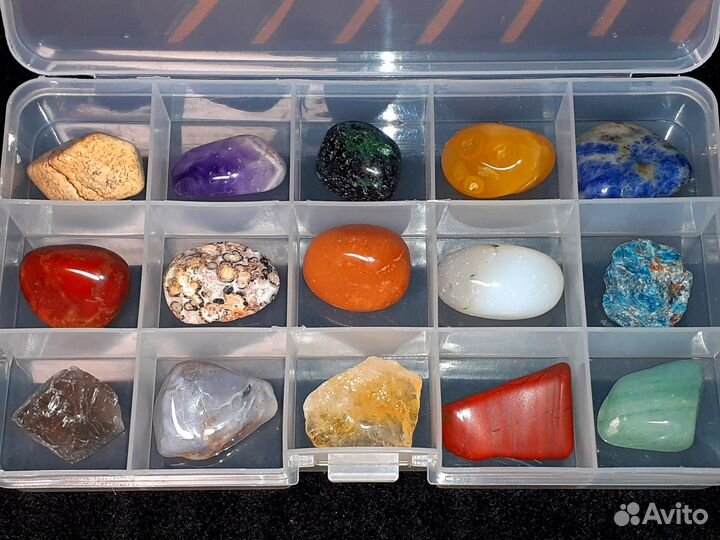 Коллекция минералов натуральных