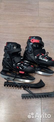 Коньки детские раздвижные. Р-р 26-31