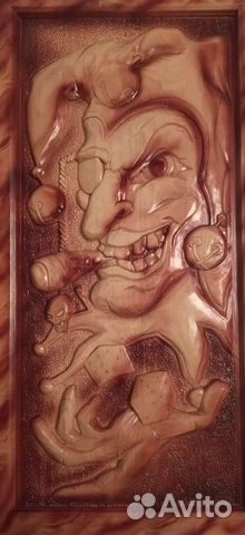 Нарды резные,ручной работы,Джокер