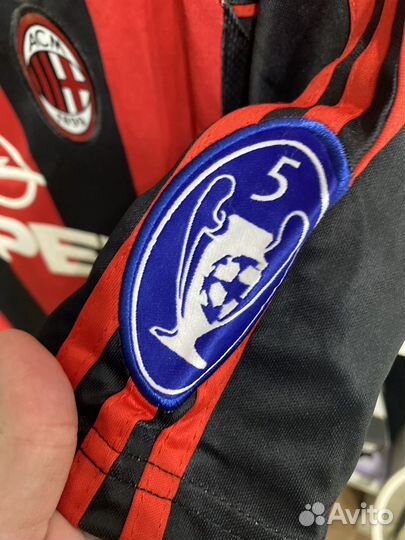 Футболка Милан Паоло Мальдини