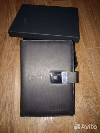 Ежедневник (блокнот) с отпечатком пальца