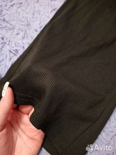 Брюки в рубчик