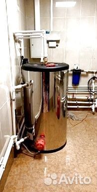 Водонагреватель косвенник бойлер нагрева 100л наст