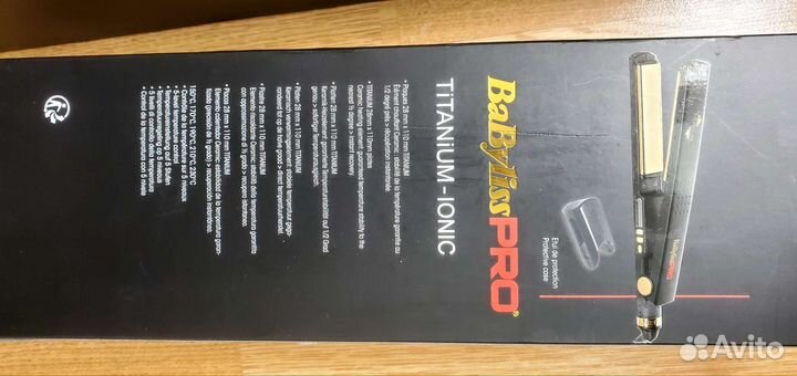 Babylisspro titanium BAB3091bkte выпрямитель волос