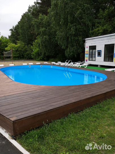 Каркасный бассейн Лагуна 5х3х1,5 в наличии