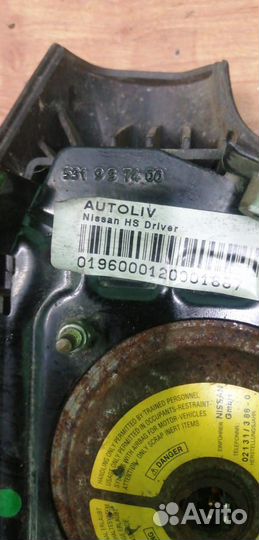 Подушка безопасности руля Airbag Nissan Almera N16