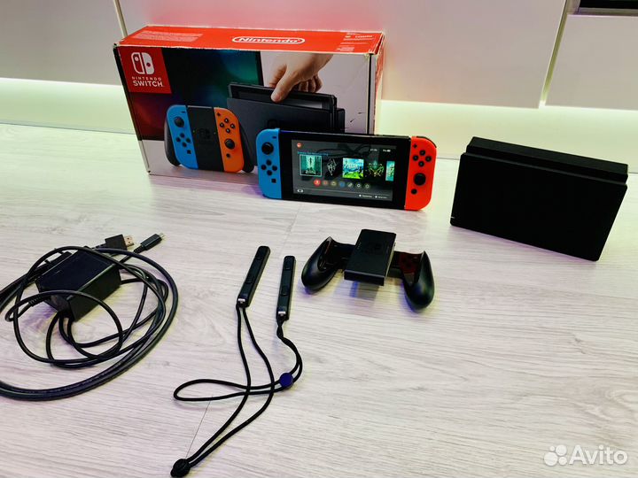 Nintendo switch прошита+ чип + компелкт