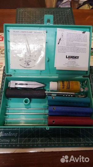 Два точильных набора crkt и lansky