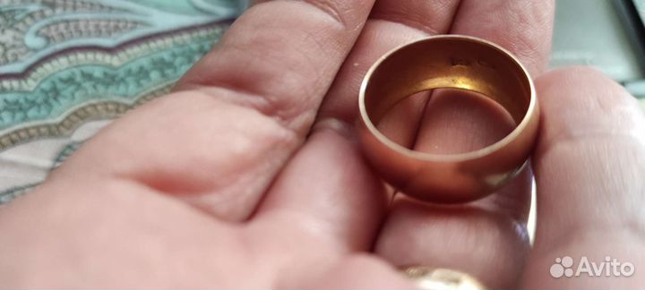 Старинное золотое кольцо