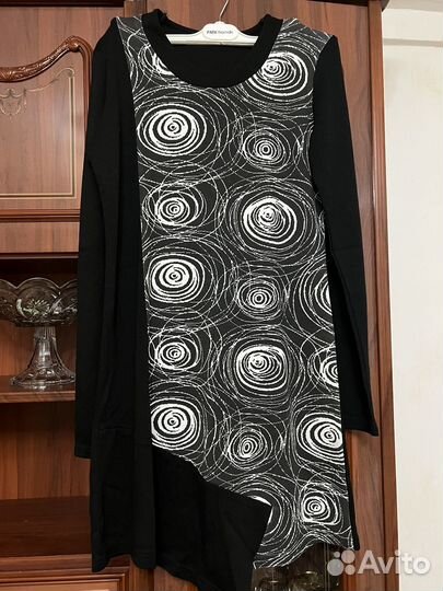 Платье трикотажное женское