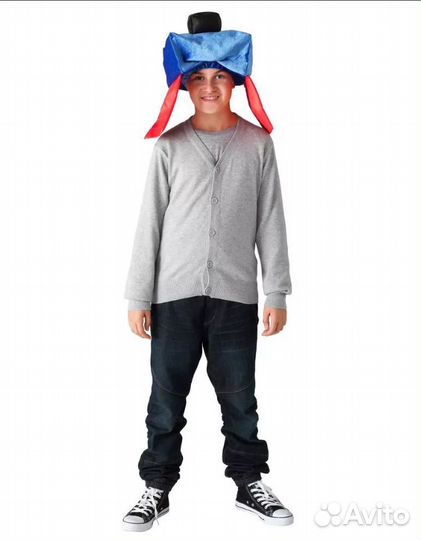 Шапка шлем робота латто