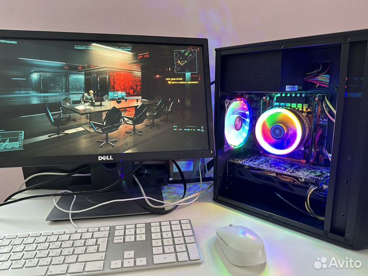 Игровой (Xeon 2640v4, RX580 8Гб, 16Гб RAM, m2 SSD)