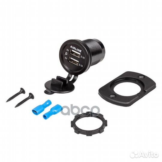 Розетка автомобильная встраиваемая