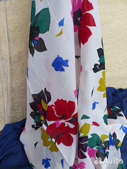 Ткань ацетатный шелк винтаж