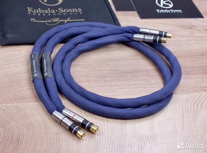 Кабель Kubala-Sosna Emotion Analog Cable RCA 2м
