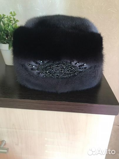 Шапка норковая женская