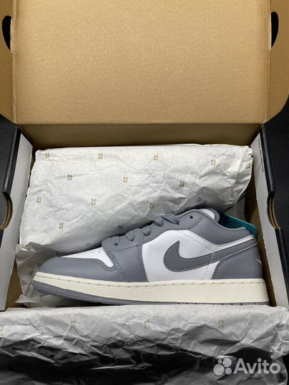 Nike Jordan 1 low vintage grey / серые джордан