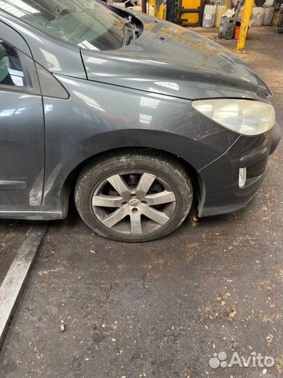 Ноускат в сборе бампер передний Peugeot 308 (T7)