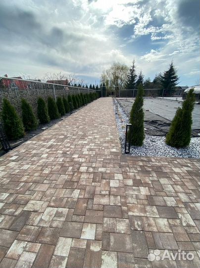 Крупноформатная тротуарная плитка