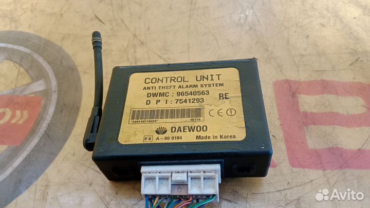 Блок иммобилайзера chevrolet aveo t200