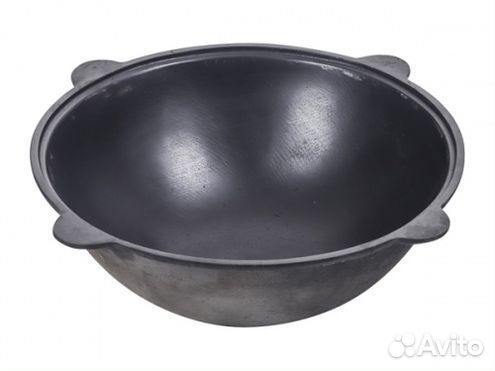 Казан 6 л плоское дно