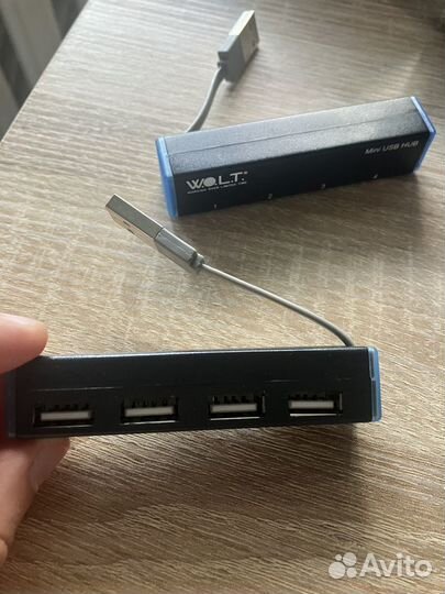 USB хаб Wolt 4 порта, разветвитель