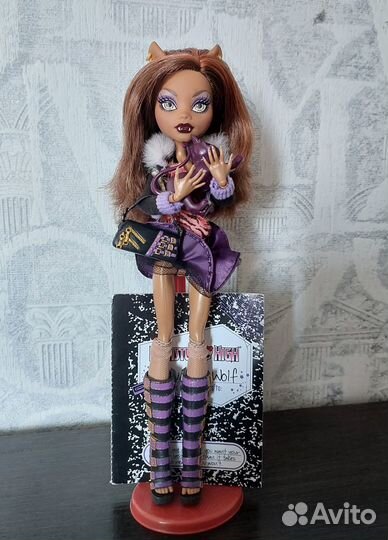 Кукла монстер хай клодин вульф базовая