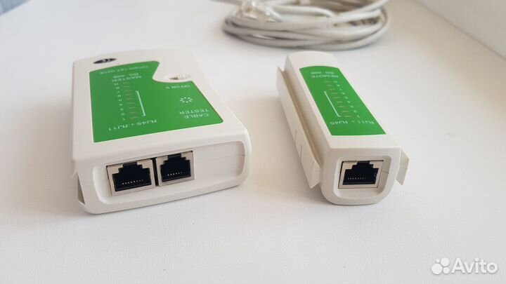 LAN кабель тестер RJ45, RJ11