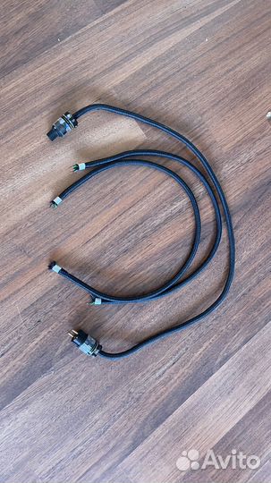 Audioquest nrg-4, литцендрат, 1,3м, made in USA