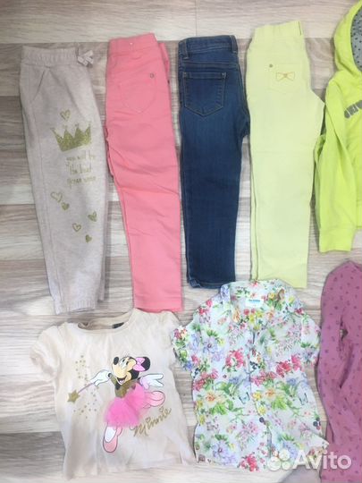 Вещи пакетом на девочку 104-110