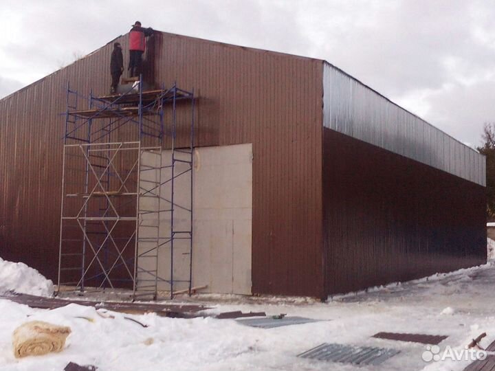 Быстровозводимые склады, ангары, навесы