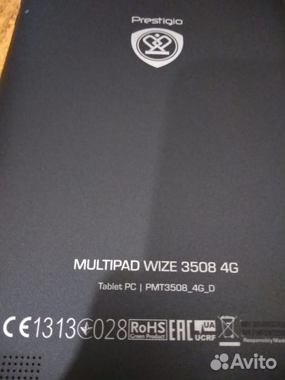 Планшет Prestigio Multipad Wize 3508 4G под ремонт