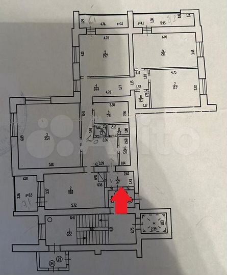 4-к. квартира, 158 м², 6/8 эт.