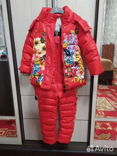 Демисезонный костюм (комплект) для девочки р.92
