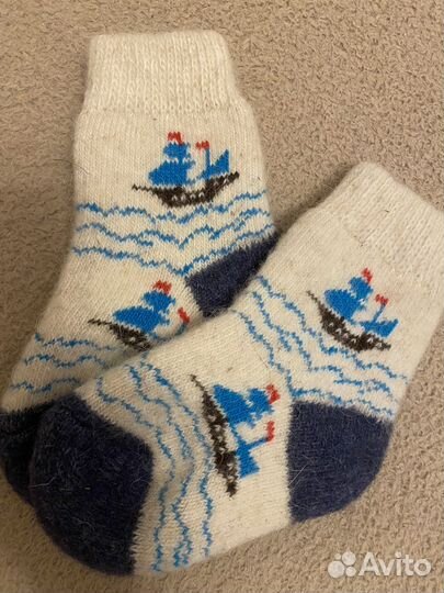 Носки вязаные детские