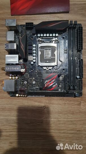 Материнская плата Asus z170i pro gaming Mini ITX