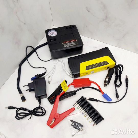 Пуско зарядное устройство с компрессором #114