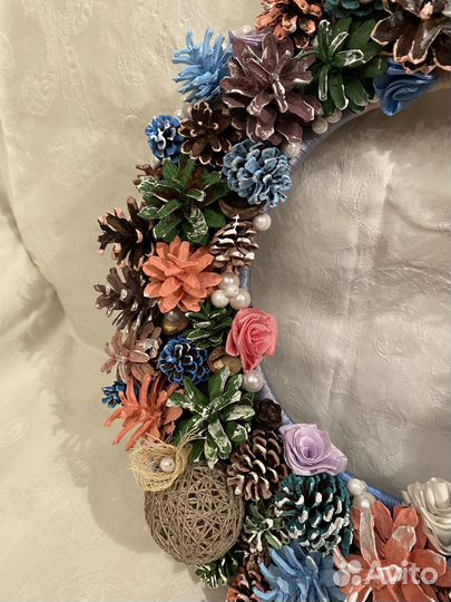 Новогодний и рождественский венок