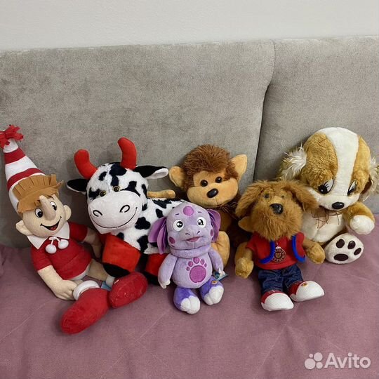 Мягкие игрушки пакетом