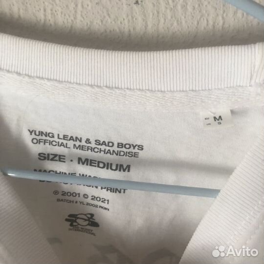 Футболка yung lean face