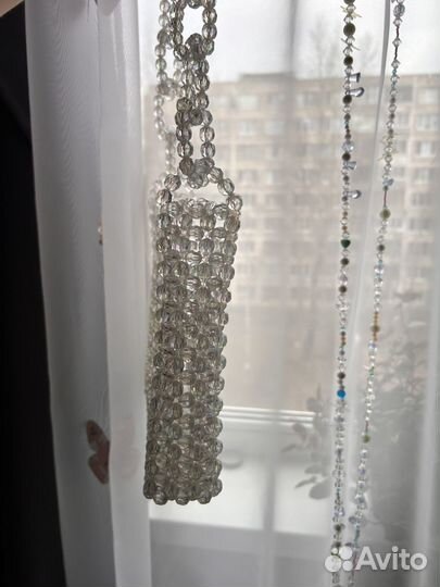 Сумка из бусин ручной работы